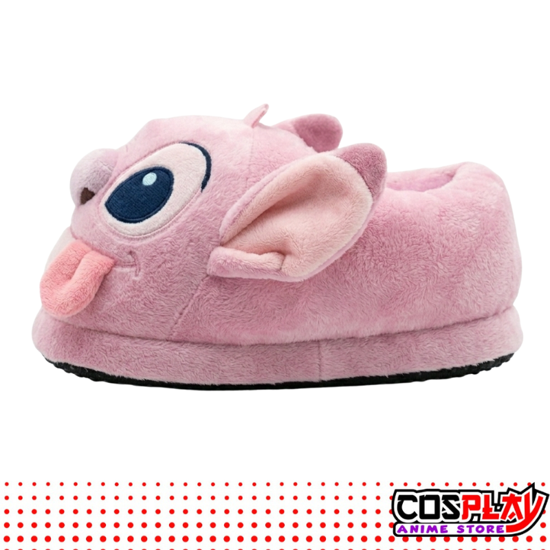 Pantuflas Ajustables Angel Peluditas Cálidas Antideslizante