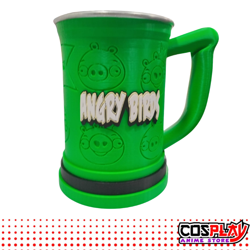 Jarra Chop Vaso Angry Birds 650ml Premium 3d