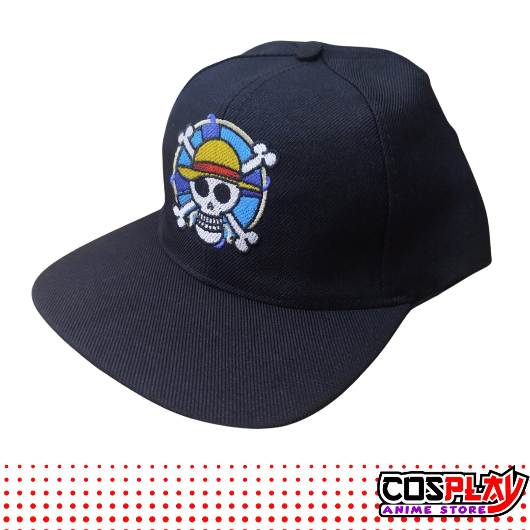 Gorro Bordado One Piece Calavera Importado