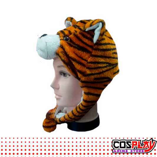 Gorro Animales Felpa / Tigre
