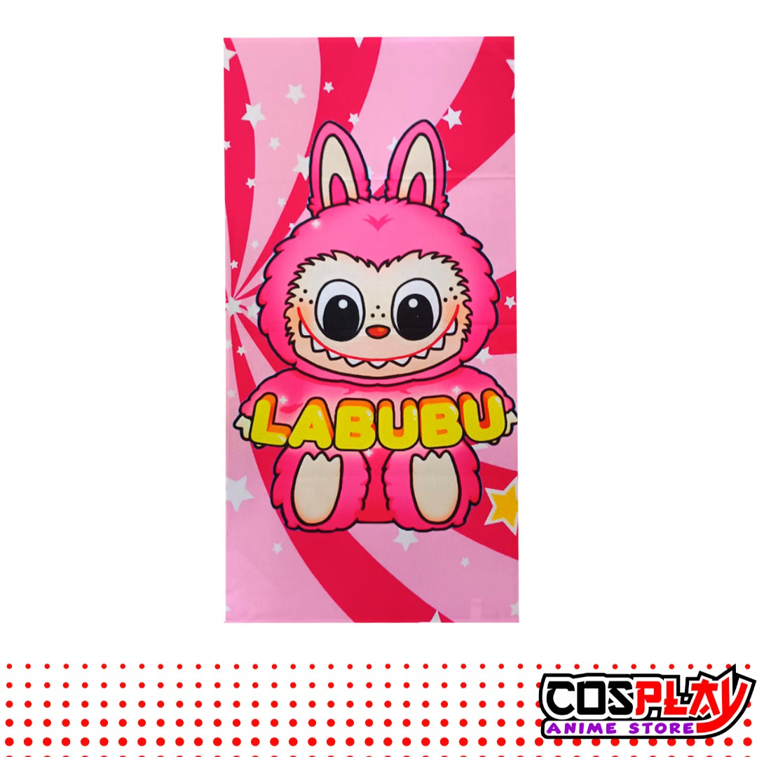 Toallón Infantil Microfibra Premium - Labubu - Algodón. 1,50 X 70