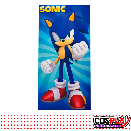 Toallón Infantil Microfibra Premium - Sonic - Algodón. 1,50 X 70