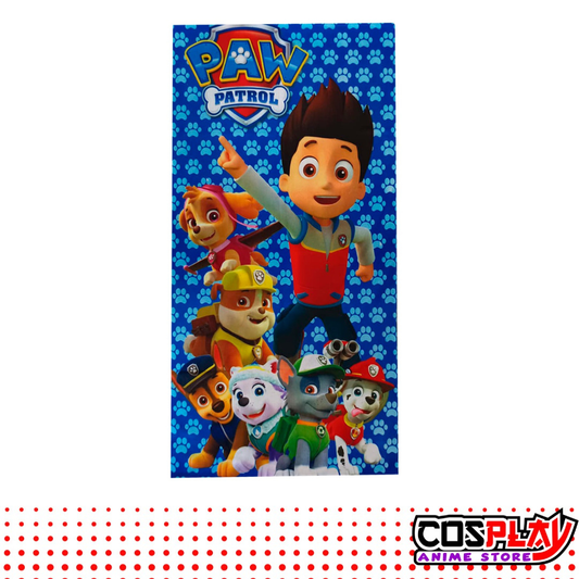 Toallón Infantil Microfibra Premium - Paw Patrol - Algodón. 1,50 X 70