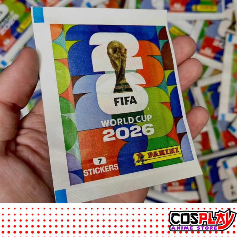 Sobre 7 Figuritas Del Mundial De Futbol Fifa 2026 Panini