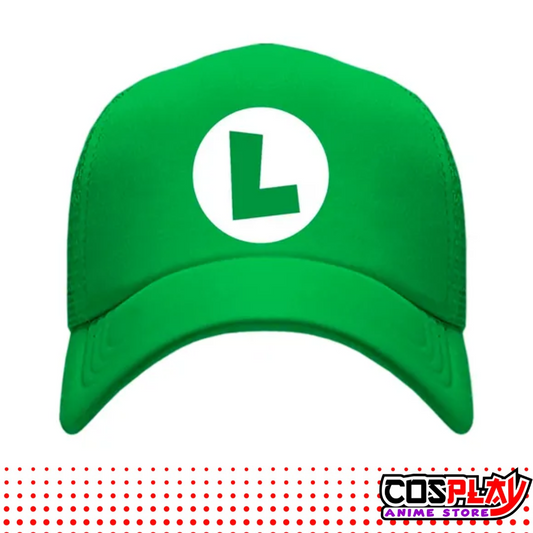 Gorro Trucker Luigi Camionera Verde Super Mario
