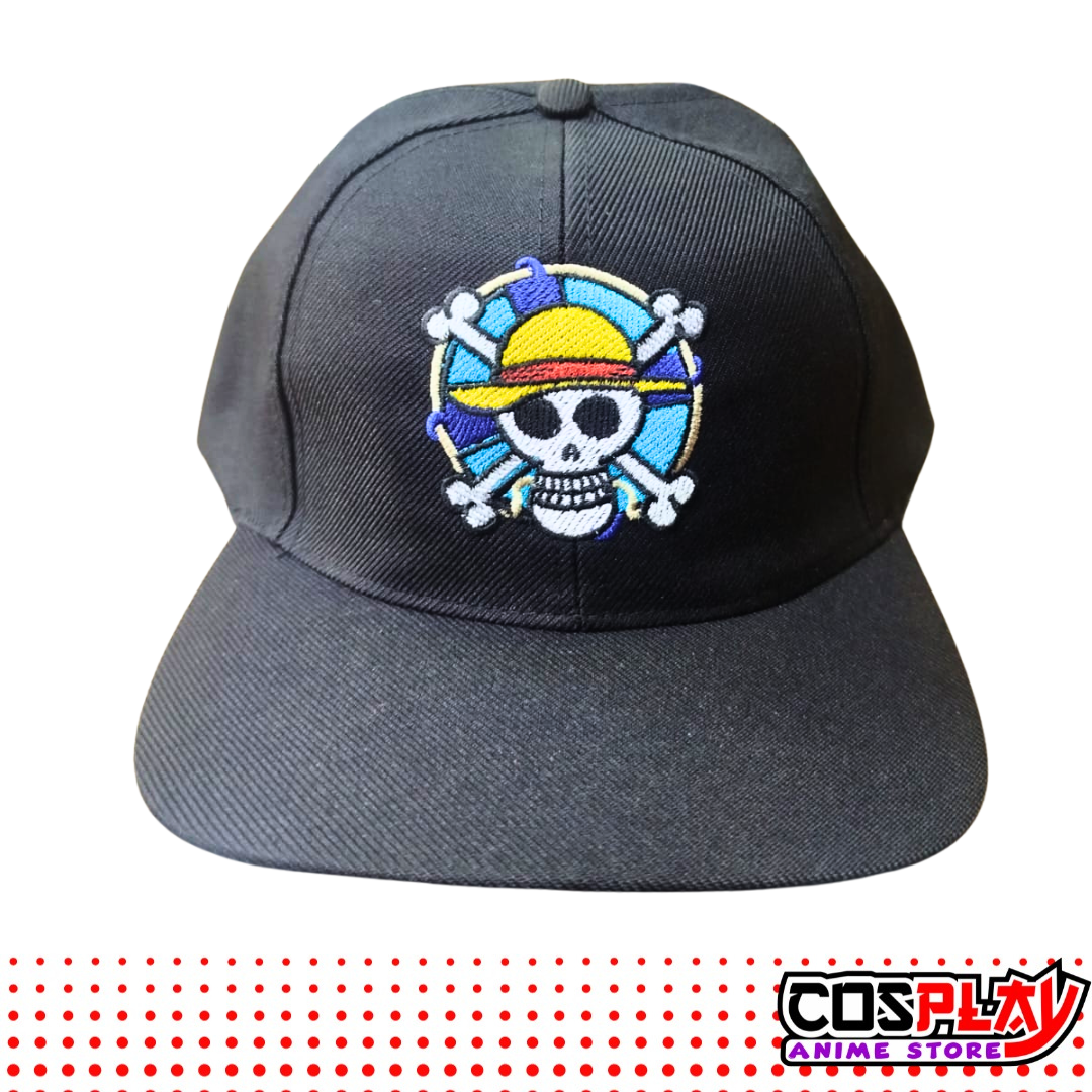 Gorro Bordado One Piece Calavera Importado