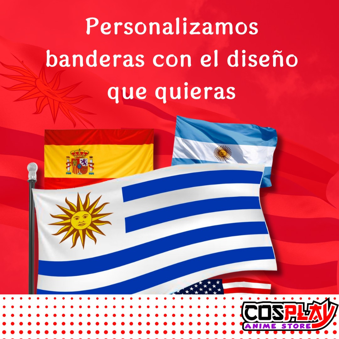 Banderas Personalizadas 150x90cm Premium Reforzadas