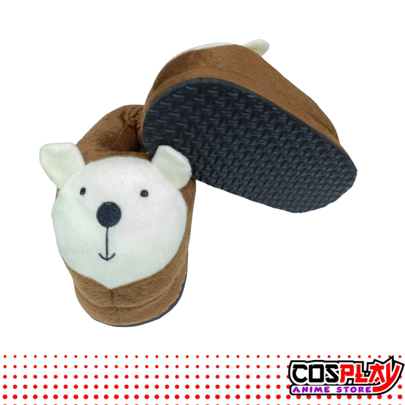 Pantuflas Cálidas Ajustables Animalitos 5 Modelos 35-38