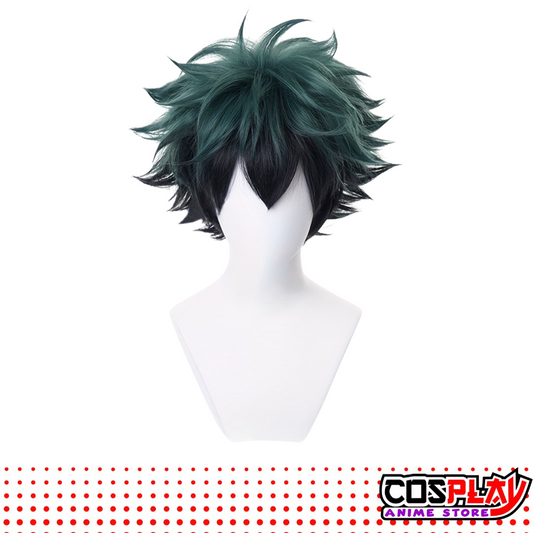 Peluca Anime Cosplay Deku My Hero Academia Calidad Premium