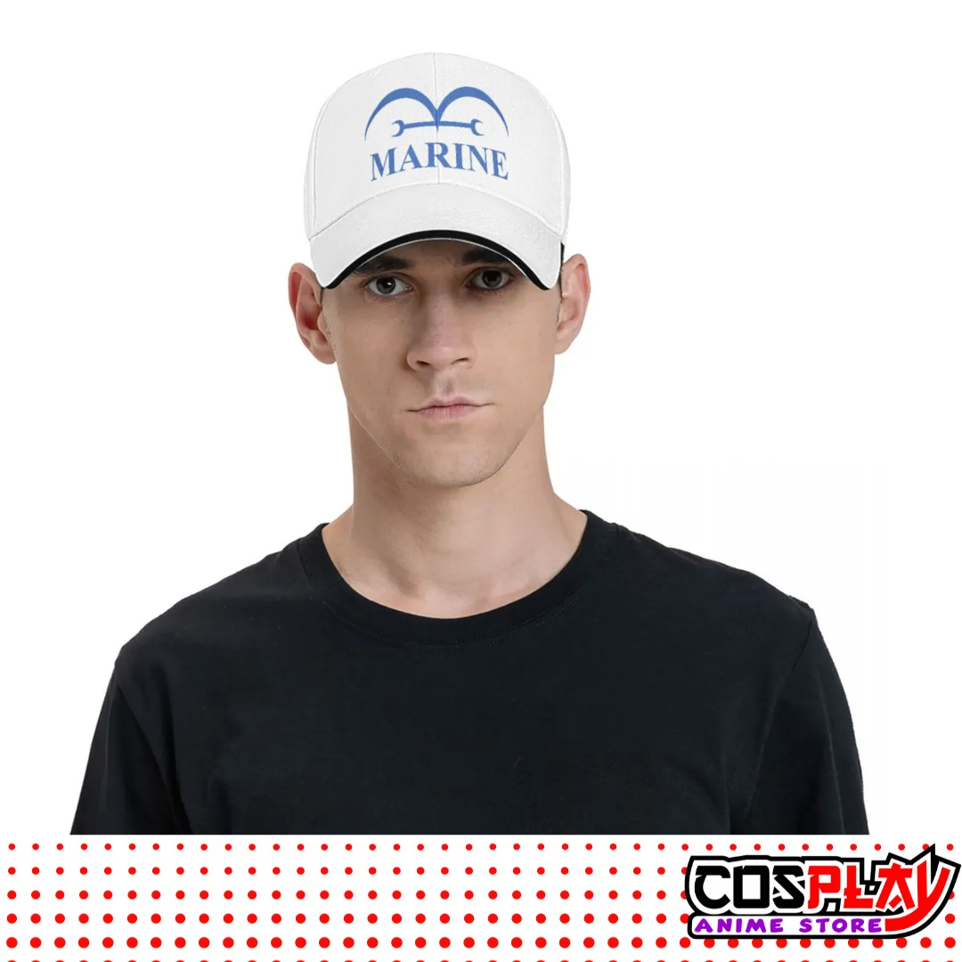 Gorro Trucker One Piece Marine Cosplay Premium