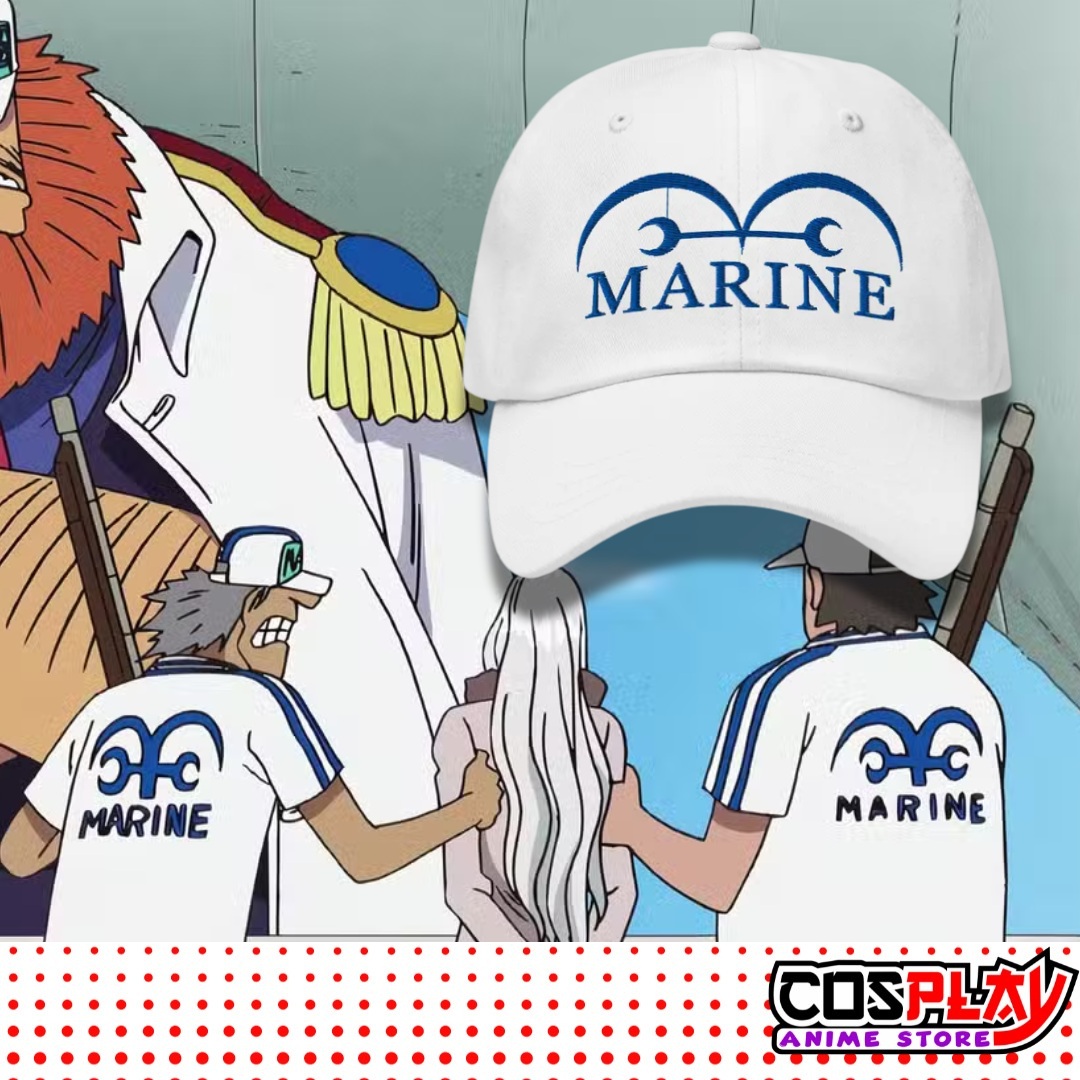 Gorro Trucker One Piece Marine Cosplay Premium
