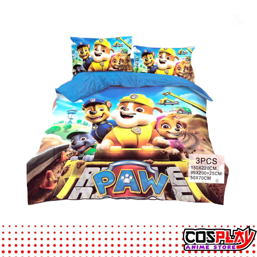 Sábana Infantil 3 Piezas - Patrulla Canina - Paw Patrol