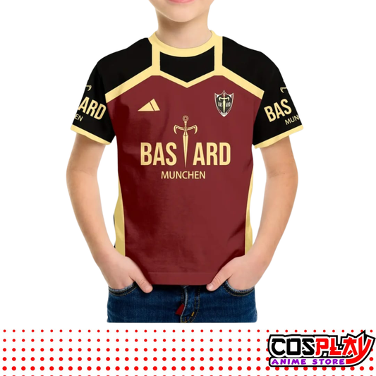 Remera Cosplay Bluelock Kaiser Bastard Anime