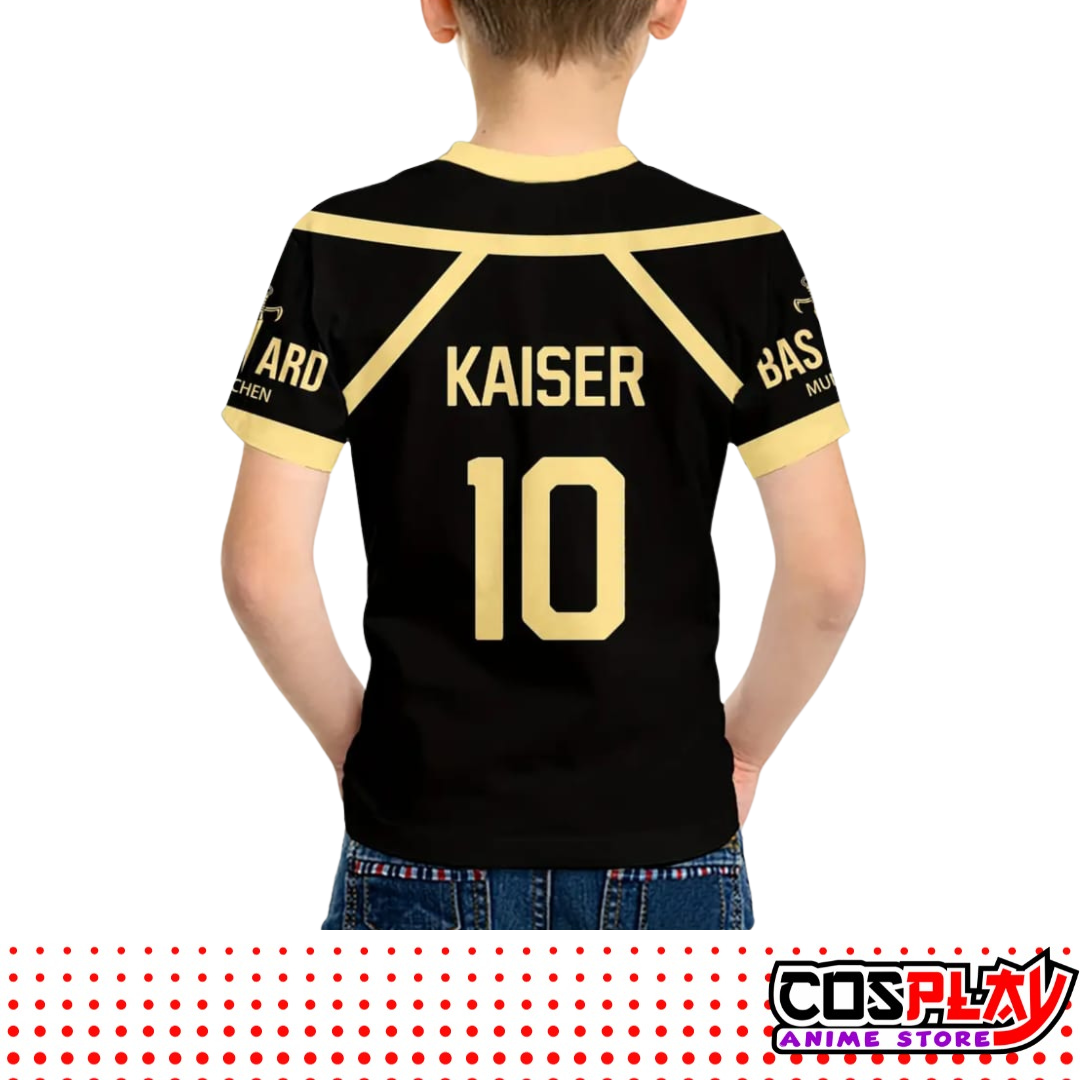 Remera Cosplay Bluelock Kaiser Bastard Anime