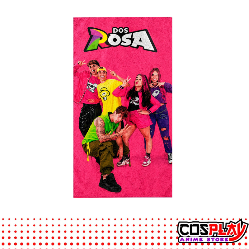 Toallón Infantil Microfibra - Grupo Dos Rosa - 1,50 X 70