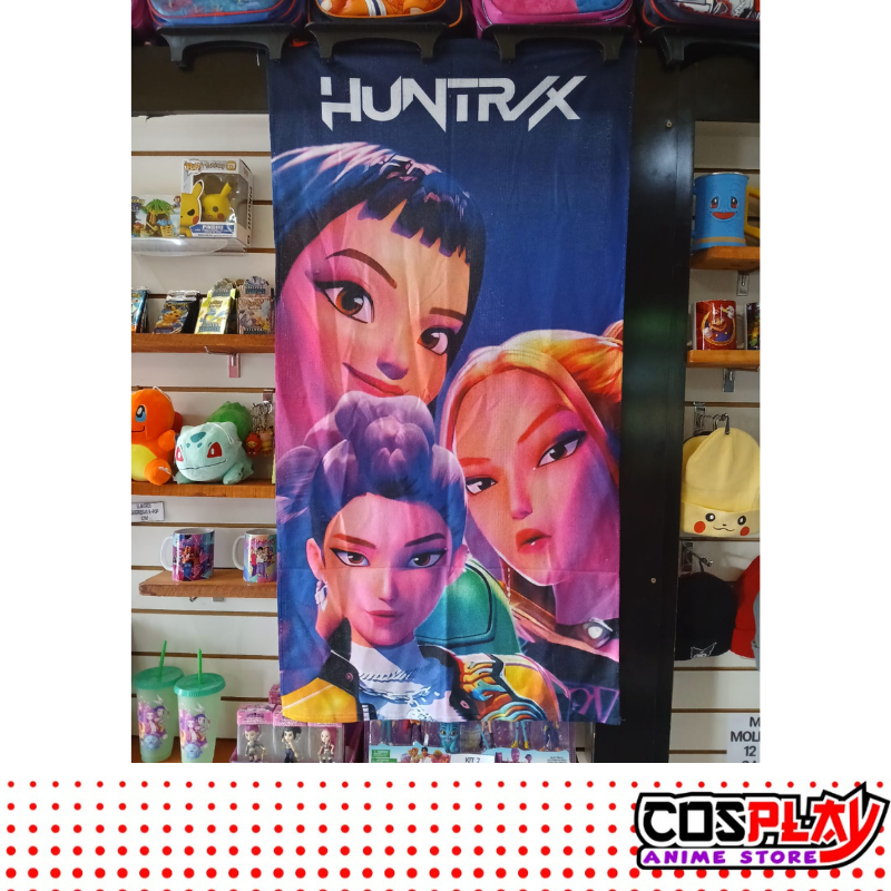 Toallón Infantil Microfibra - Guerreras Kpop - 1,50 X 70