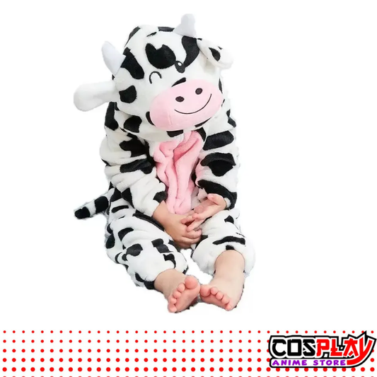 Pijama Bebé Cuerpo Completo Vaquita Invernal