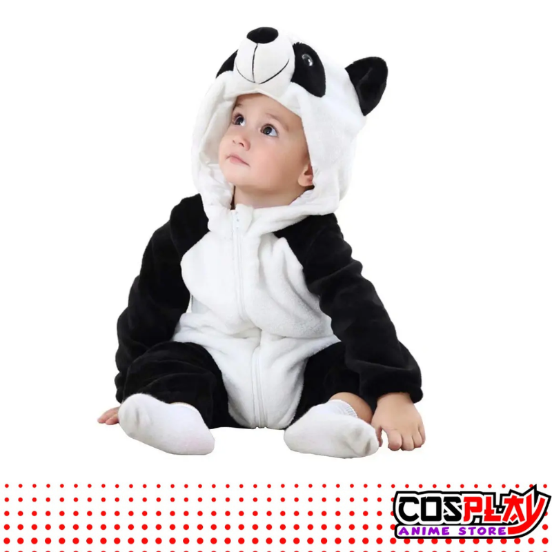 Pijama Bebé Cuerpo Completo Panda Invernal