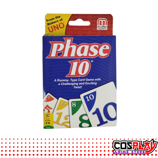 Juego De Cartas Phase 10 Diversion Familiar Con 108 Cartas