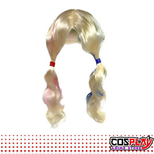 Peluca Cosplay Harley Quinn Alta Calidad