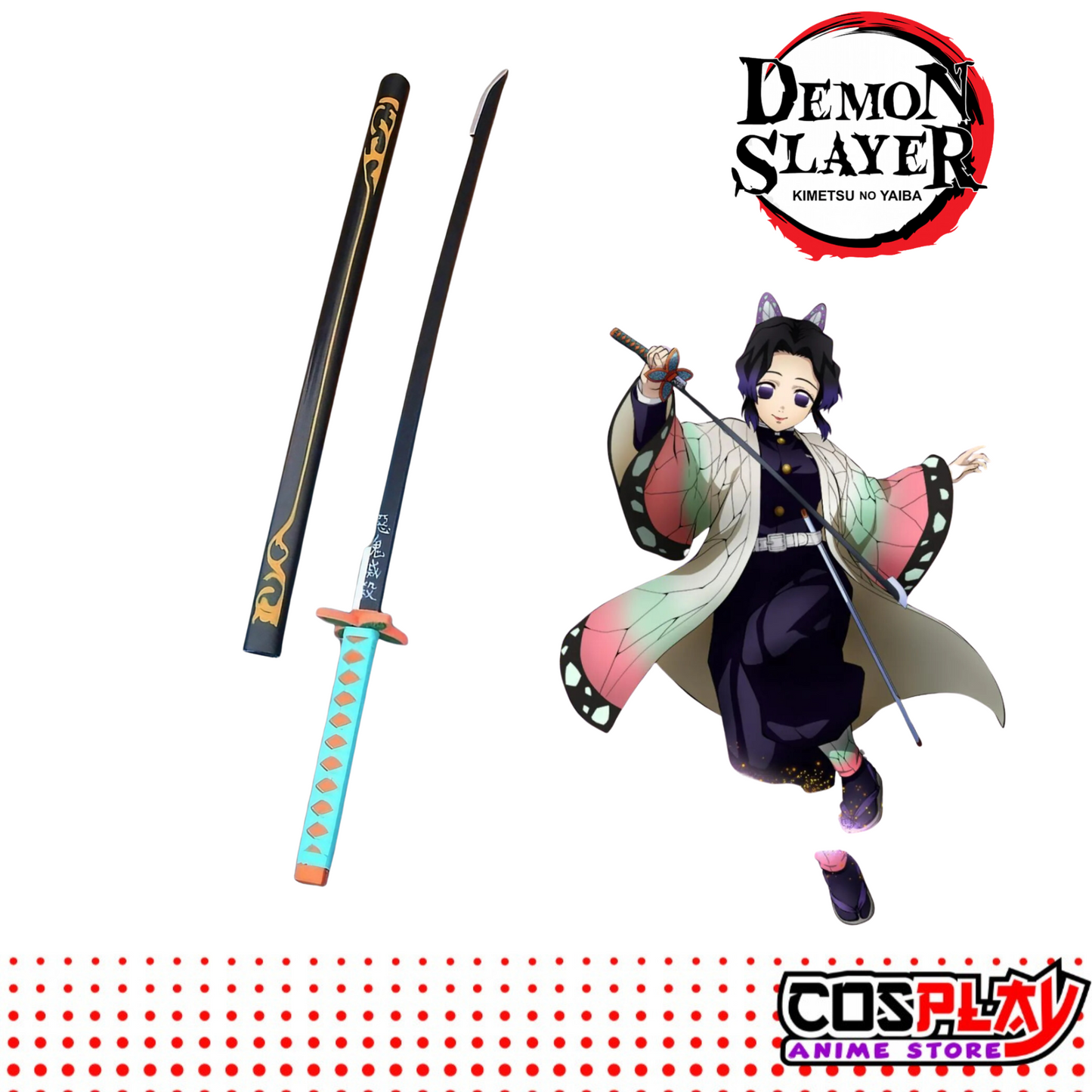 Katana - Shinobu Kocho - Demon Slayer - Kimetsu No Yaiba