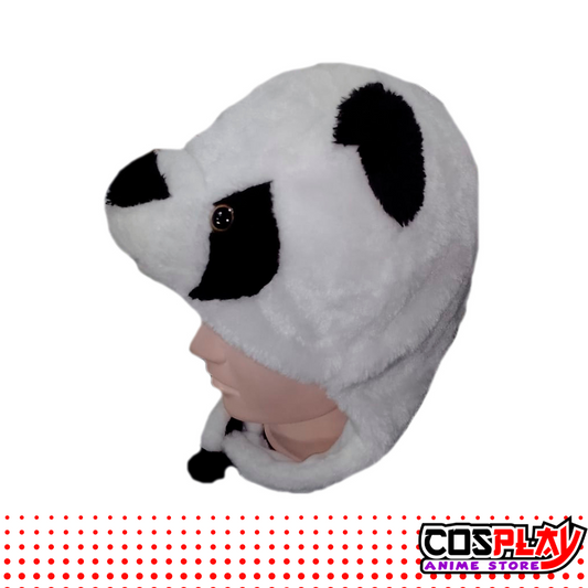 Gorro Animales Felpa / Panda