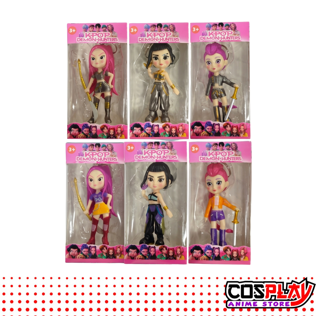 Llavero Guerreras Kpop - Demon Hunters En Caja Colección