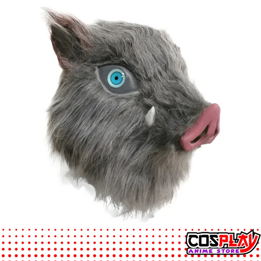 Mascara Anime Cosplay Inosuke Demon Slayer Calidad Premium