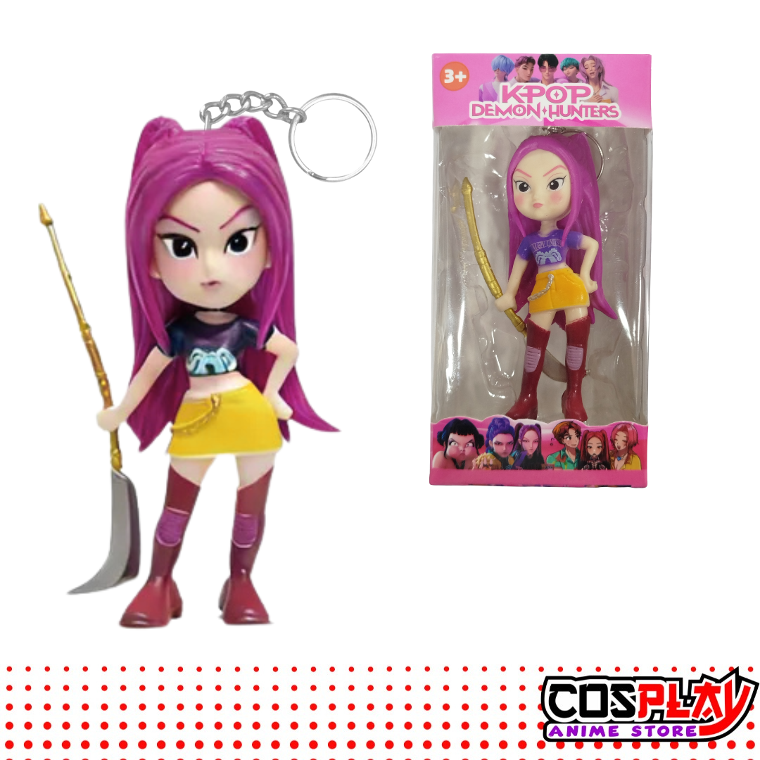 Llavero Guerreras Kpop - Demon Hunters En Caja Colección