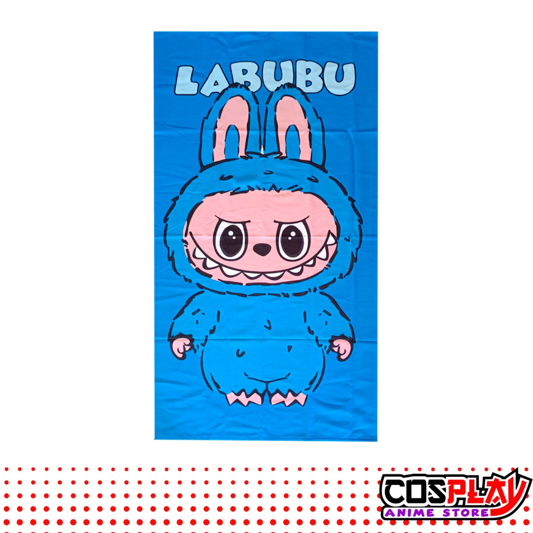 Toallón Infantil Microfibra Premium - Labubu - Algodón. 1,50 X 70