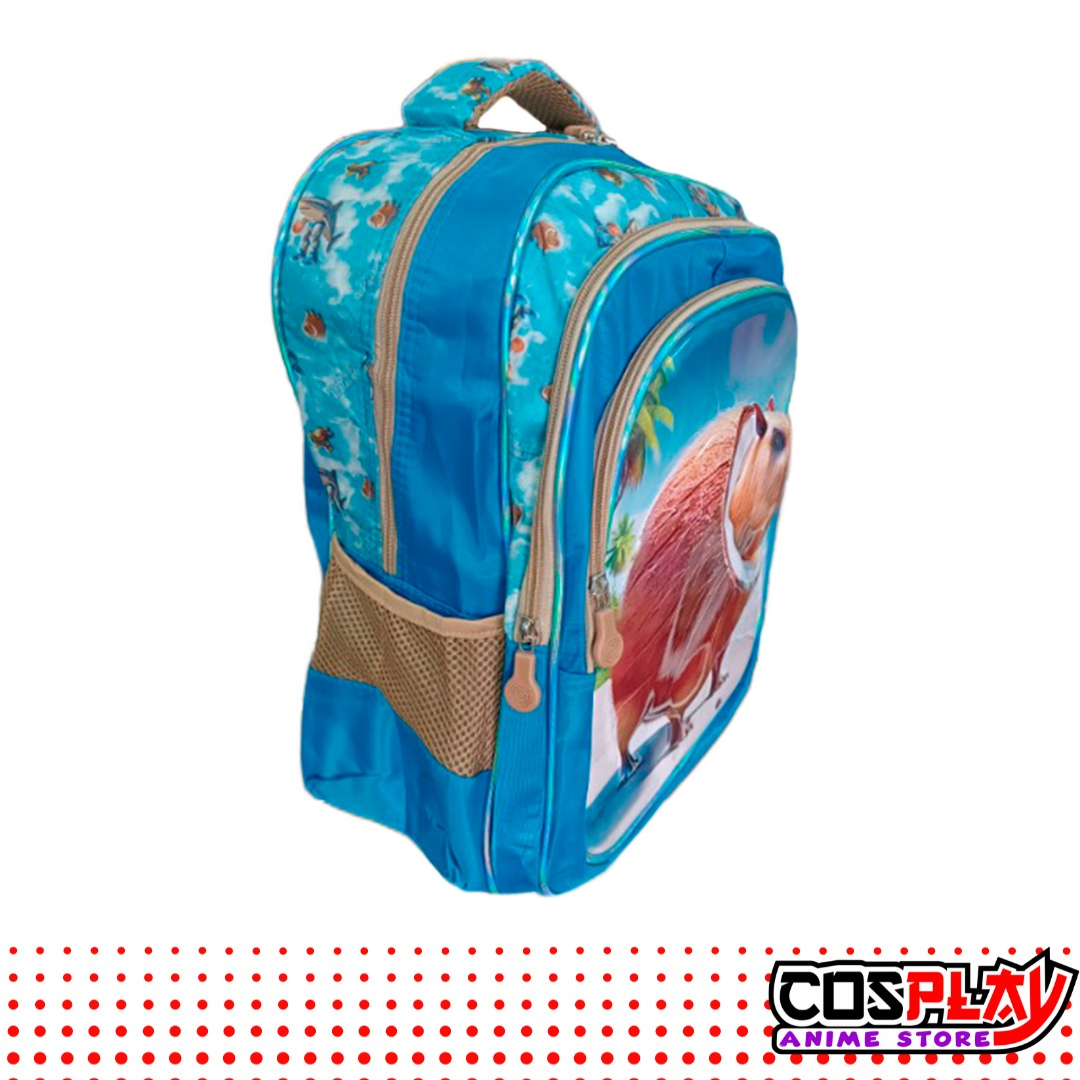 Mochila 3D Brainrot Italiano Tralalero Tung Tung Sahur 3 Cierres