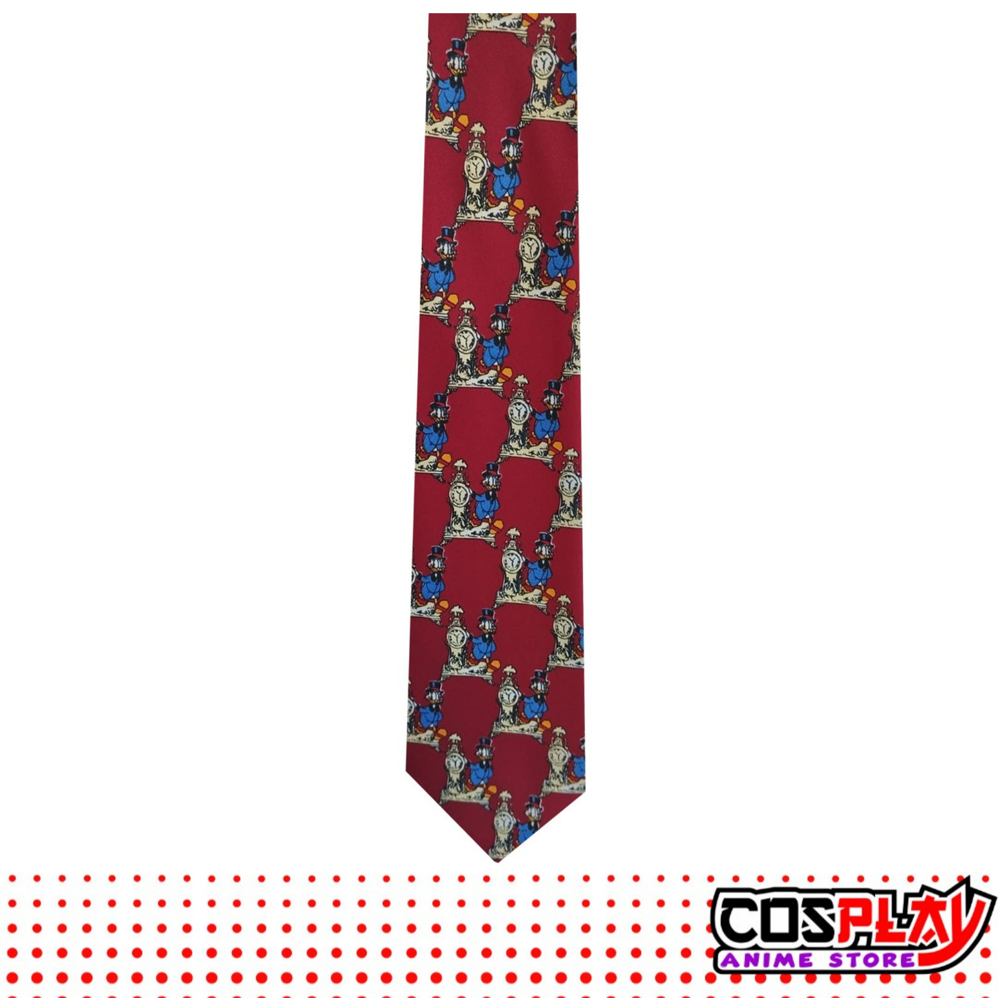 Corbata Personajes - Rico Mcpato - Reloj