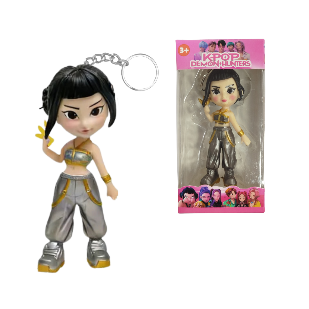 Llavero Guerreras Kpop - Demon Hunters En Caja Colección