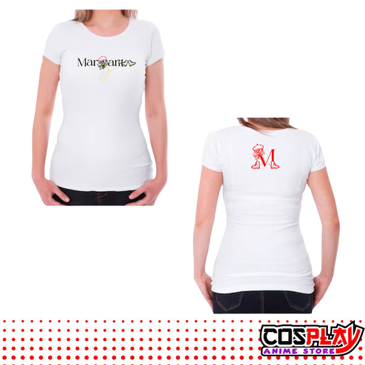 Camisetas Margarita Serie Cris Morena 100% Algodón