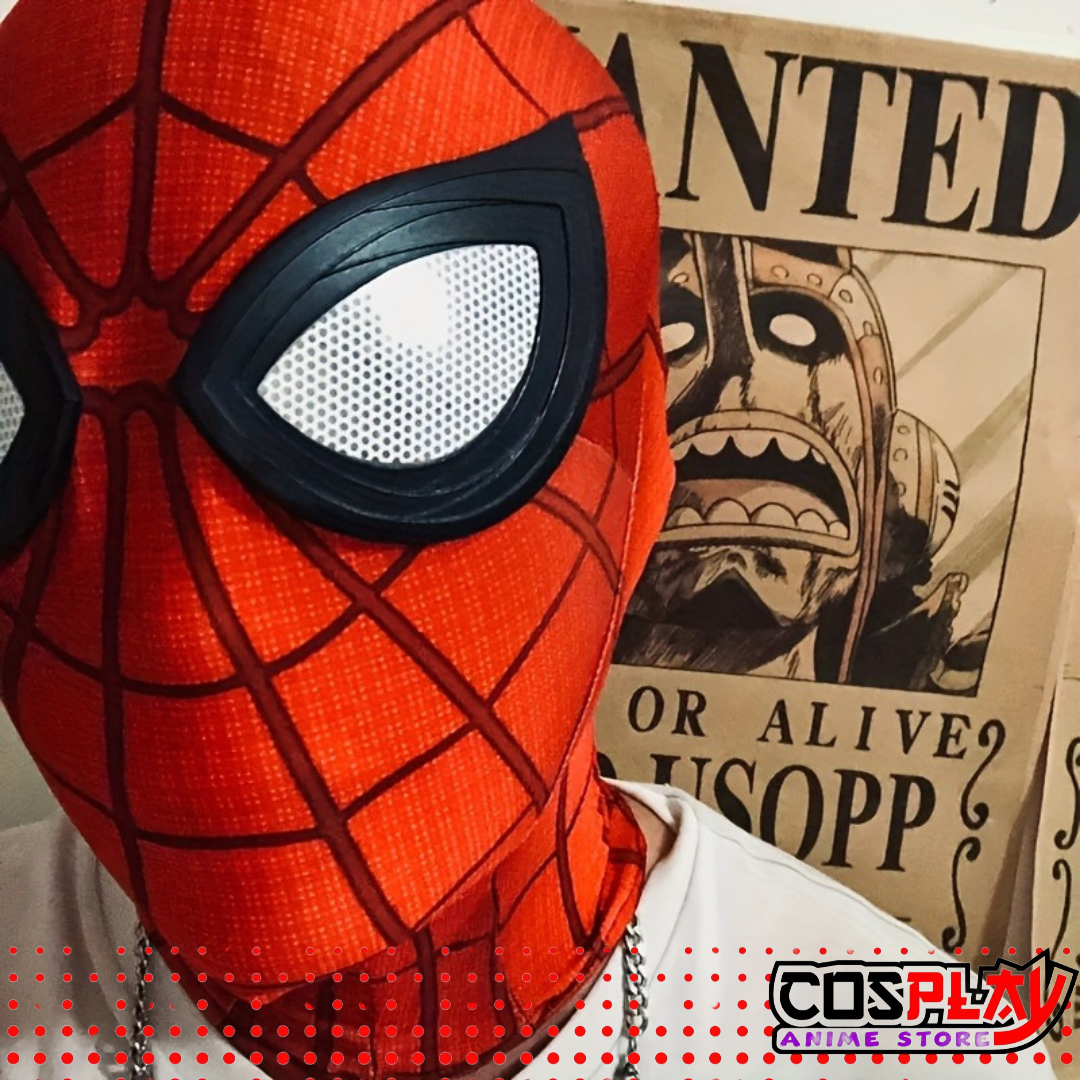 Máscara Facial Completa De Marvel Spider-man Tela Respirable