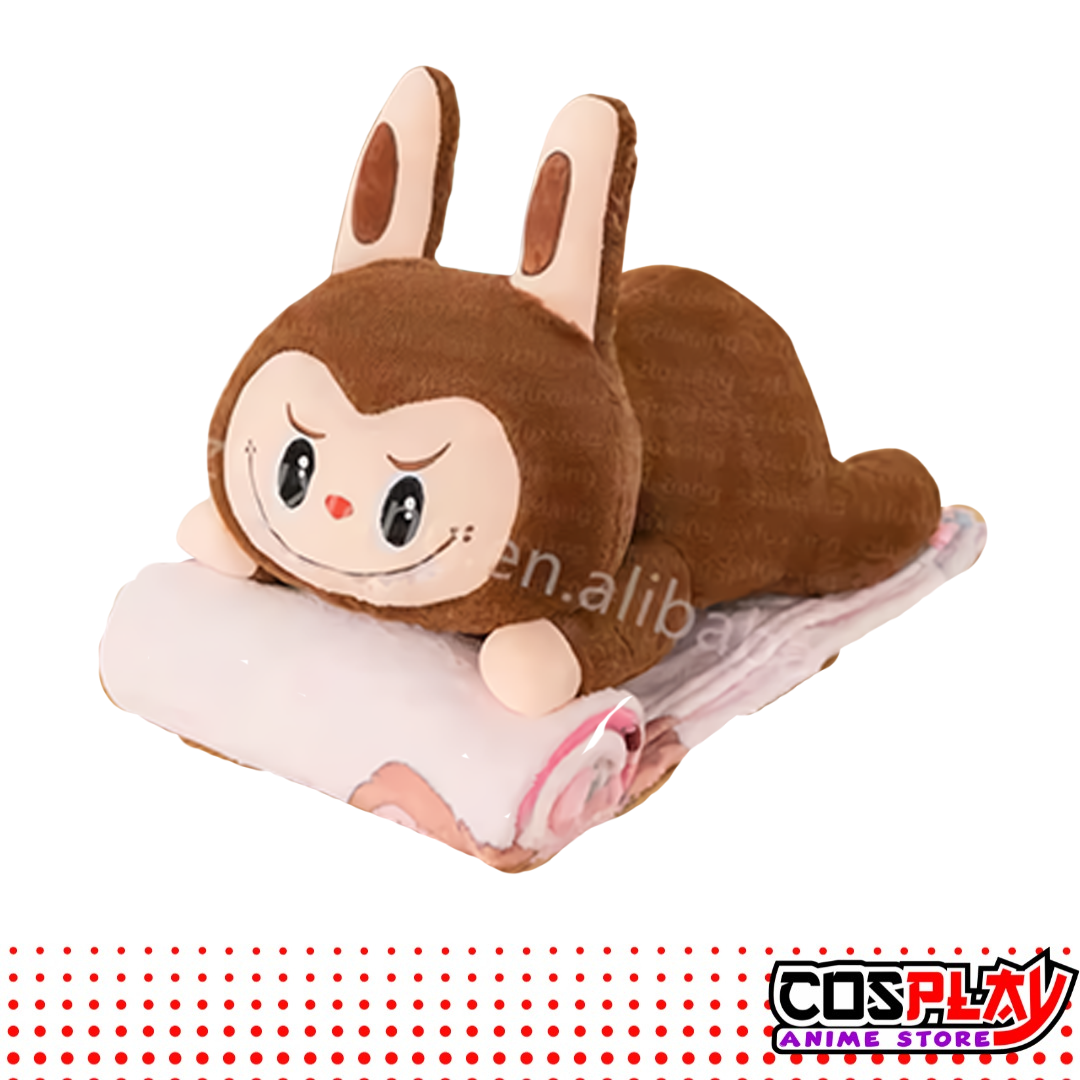Peluche Labubu Gigante 52cm + Manta Polar 160x100 Incluida