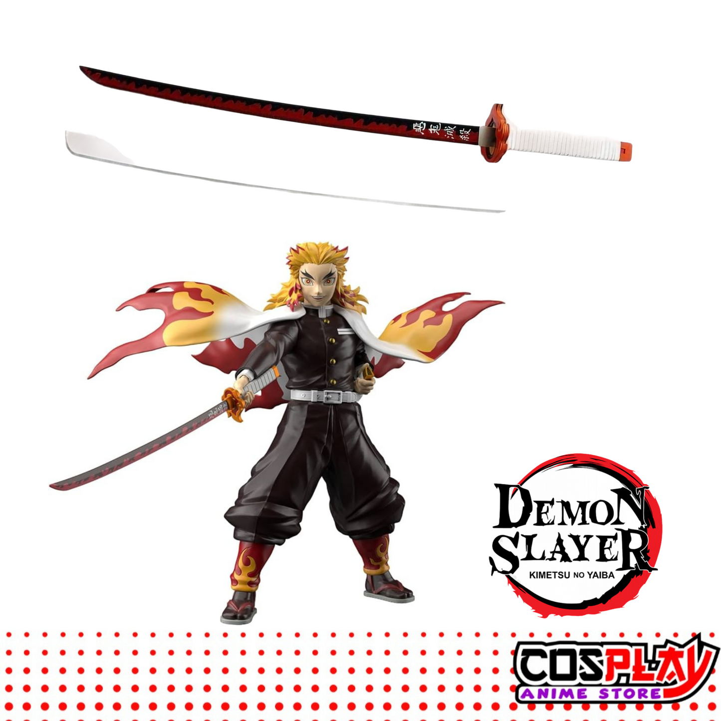 Katana - Rengoku Kyojuro - Demon Slayer - Kimetsu No Yaiba