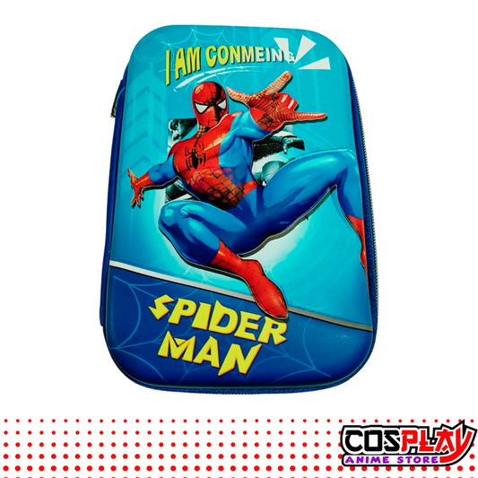 Cartuchera 3d Infantil Hombre Araña Super Resistente