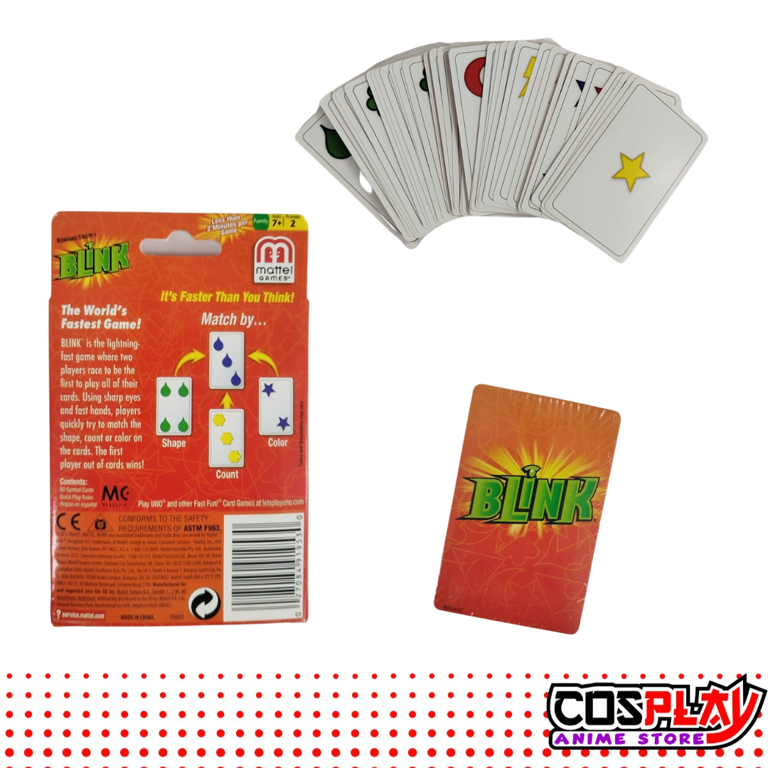 Juego De Cartas Blink 60 Cartas 2 Jugadores
