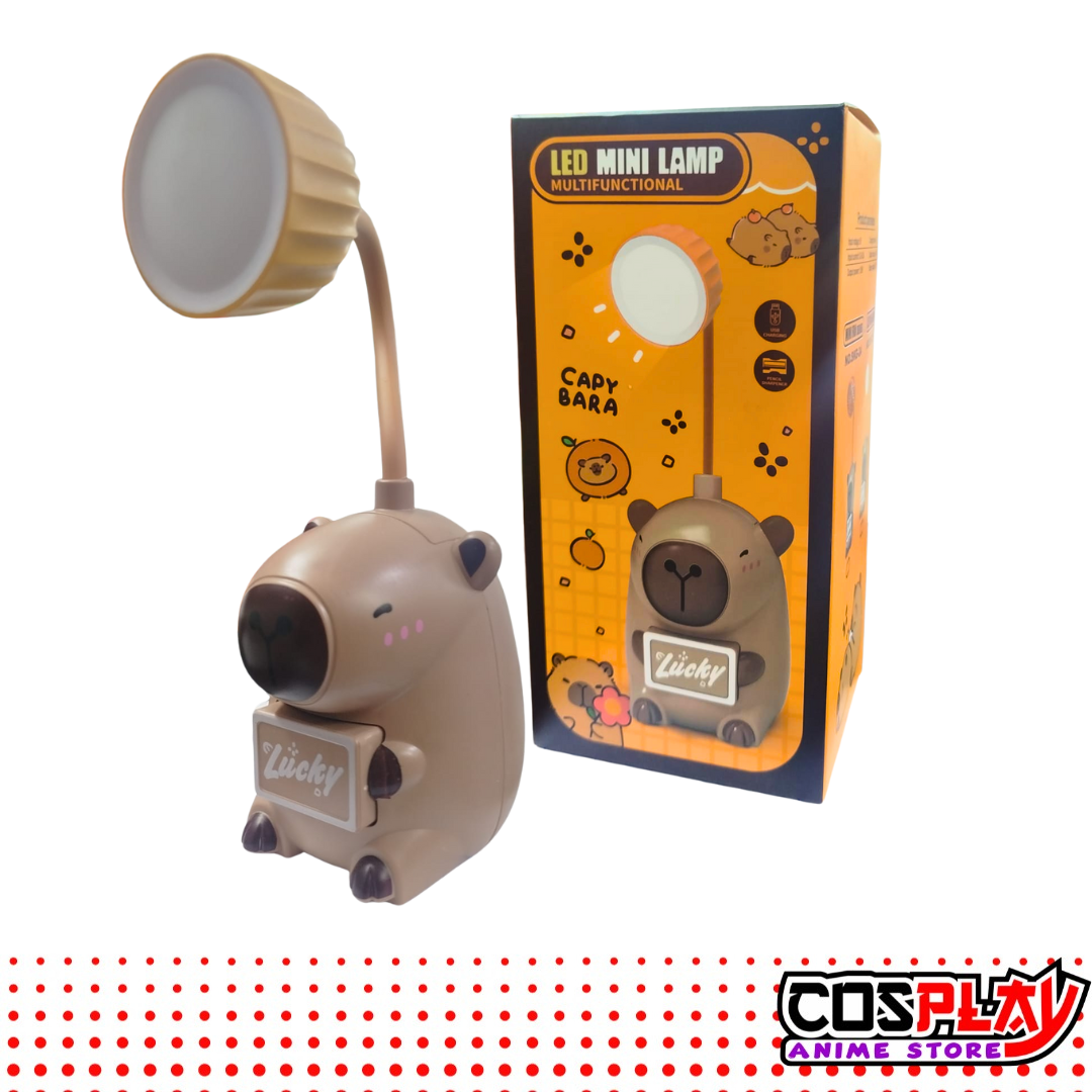 Lampara Led De Mesa Y Estudio De Capibara Tierno Viral