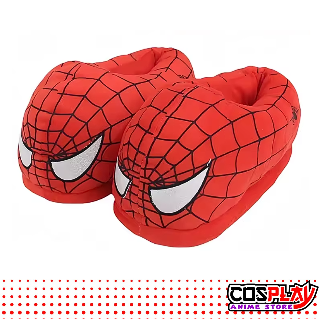 Pantufla Hombre Araña Cerradas Ajustables Niños