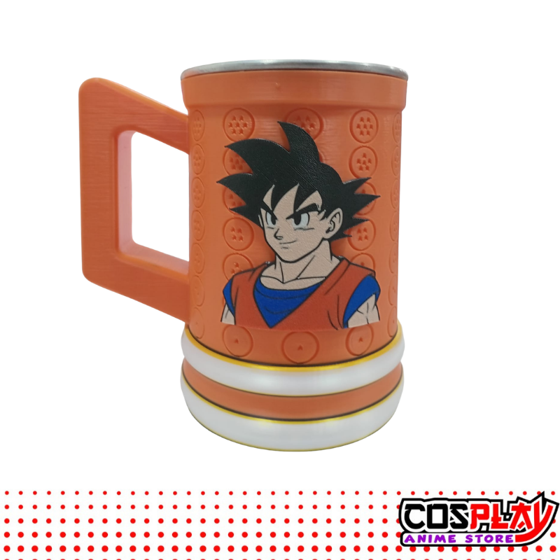 Jarra Chop Vaso Dragon Ball Z Goku 650ml Premium 3d