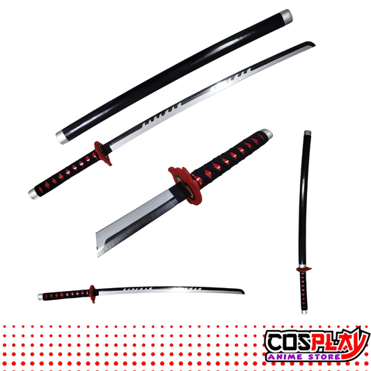 Katana Demon Slayer - Kimetsu No Yaiba Tanjiro 100cm Bambú.