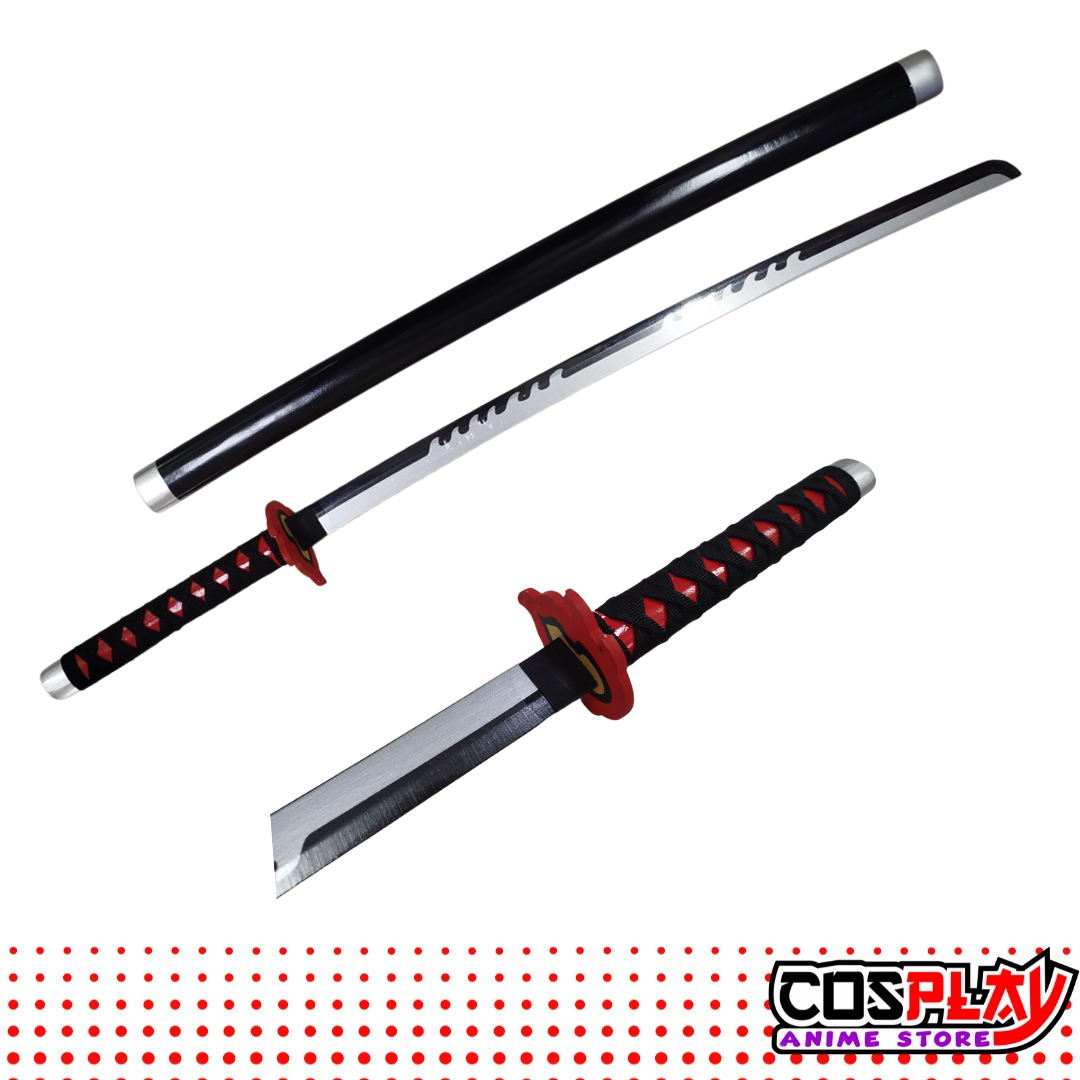 Katana Demon Slayer - Kimetsu No Yaiba Tanjiro 100cm Bambú.