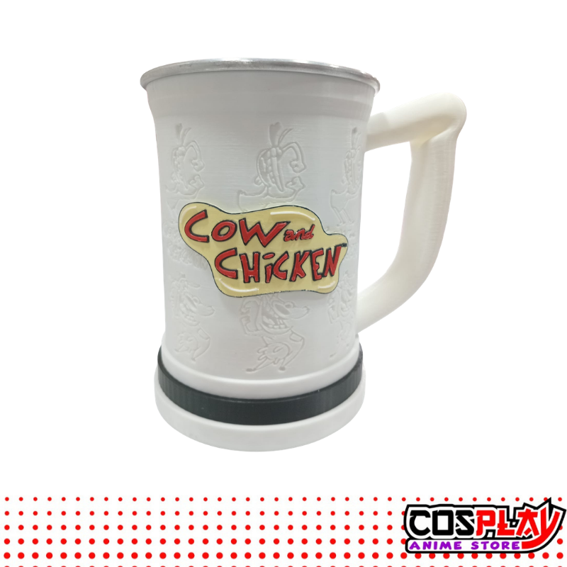 Jarra Chop Vaso La Vaca y el Pollito 650ml Premium 3D