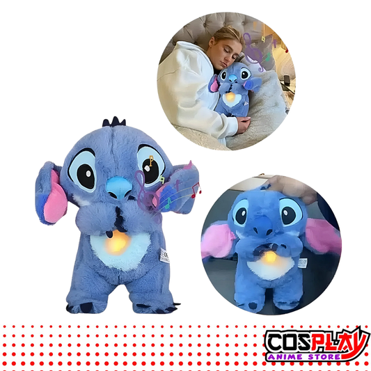 Peluche Stitch c/Luz y Sonido Respira