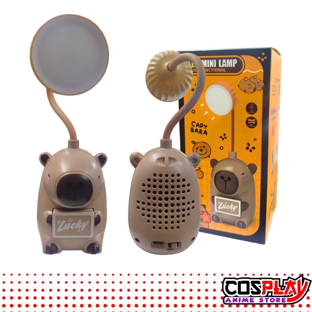 Lampara Led De Mesa Y Estudio De Capibara Tierno Viral