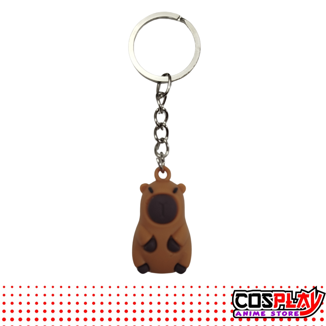 Pack 6 Llaveros Capibara Carpincho Tierno