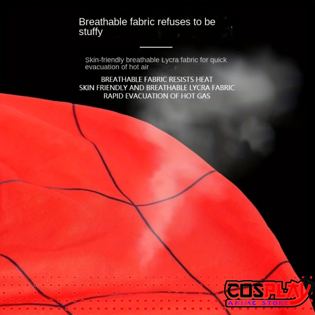 Máscara Facial Completa De Marvel Spider-man Tela Respirable