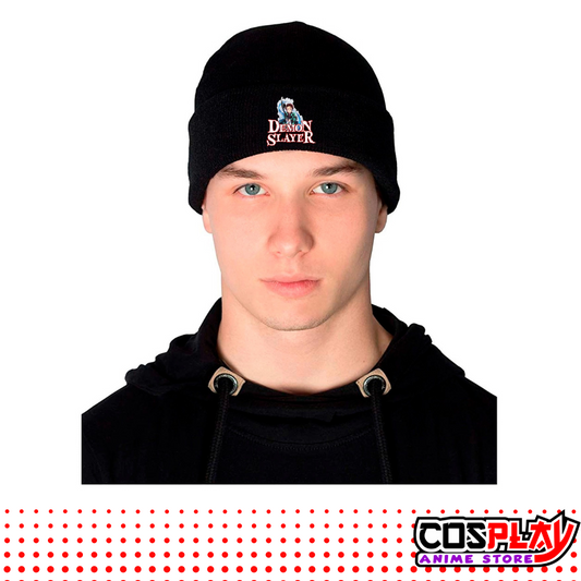 Gorro Tejido Impresión DTF Demon Slayer Tanjiro
